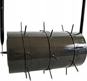 Hurtex Walec ogrodowy do trawy trawnika z kolcami areator 5 obręczy !!! 2