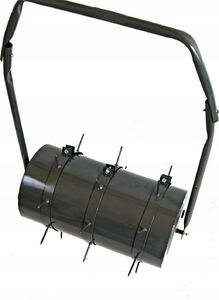 Hurtex Walec ogrodowy do trawy trawnika z kolcami areator 5 obręczy !!! 3