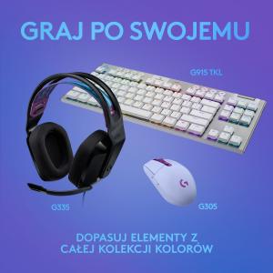Słuchawki Logitech G335 Czarne (981-000978) 7