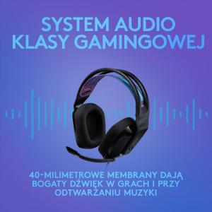 Słuchawki Logitech G335 Czarne (981-000978) 9