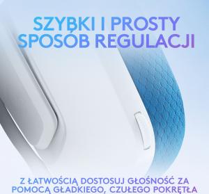 Słuchawki Logitech G335 Białe (981-001018) 4