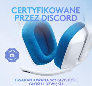 Słuchawki Logitech G335 Białe (981-001018) 9