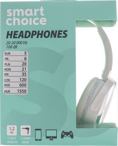 Słuchawki Pepco Białe 4