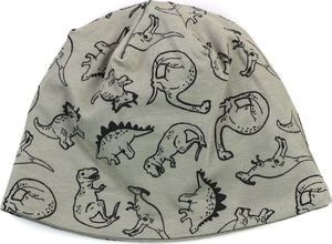 Pepco Chłopięca, ciemnoszara czapka przejściowa w dinozaury 68 1
