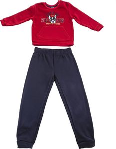 Pepco Zestaw: chłopięca bluza i spodnie dresowe 104 Bordowy 1