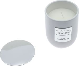 Pepco Świeca w szkle, 9.3x11.5 cm Biały 2