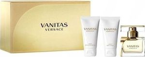 Versace Zestaw Versace Vanitas woda perfumowana spray 50ml + balsam do ciala 50ml + zel pod prysznic 50ml 1