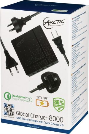 Ładowarka Arctic Global Charger 8000 5x USB-A 8 A (APWCH00018A) 9
