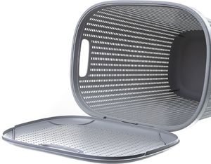 Kosz na pranie Pepco Kosz na pranie Rattan Knitty 57L 2