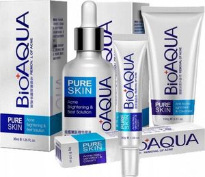 Bioaqua Bioaqua Zestaw Do Walki Z Trądzikiem Pure Skin Acn 1