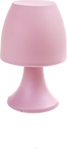 Lampa stołowa Pepco LEDowa dekoracja w formie różowej lampy Różowy 1