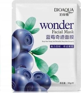 Bioaqua Bioaqua Maska W Płachcie Płacie Z Borówką Wonder 1