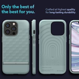 Spigen Etui Caseology Parallax Apple iPhone 13 Pro Sage Green 14