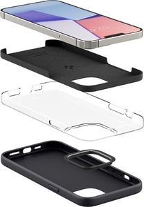 Spigen Etui Spigen Silicone Fit Apple iPhone 13 Pro Black 7