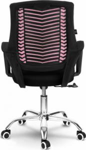 Krzesło biurowe Sofotel Denar Różowe 6