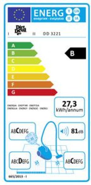 Odkurzacz Dirt Devil CP22 Black Label DD 3221 7