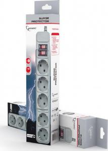 Listwa zasilająca Gembird przeciwprzepięciowa 6 gniazd 3 m biała (SPG6-B-10C) 2