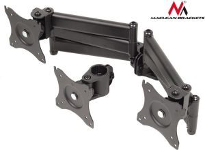 Maclean Uchwyt biurkowy na 3 monitory 13" - 27" (MC-691) 3