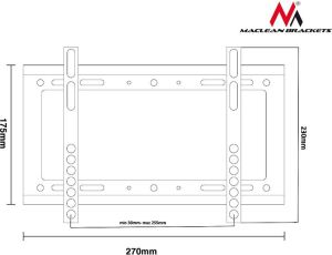 Maclean Uchwyt do telewizora (MC-698) 6