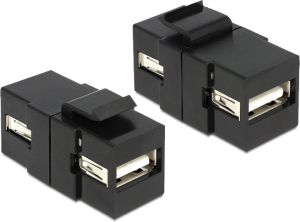 Delock USB - USB Czarny (86367) 1