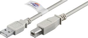 Kabel USB Eigenbrand USB-A - 3 m Szary (50832) 1