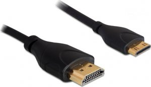 Kabel Delock HDMI Mini - HDMI 1m czarny (83132) 1