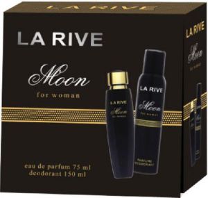 La Rive for Woman Moon Zestaw (woda perfumowana 75ml + dezodorant 150ml) 1