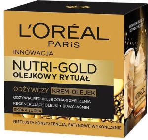 L’Oreal Paris Dermo Nutri Gold Olejkowy Rytuał Krem-olejek odżywczy 50ml 1
