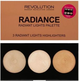 Makeup Revolution Highlighter Palette Radiance Rozświetlacze 15g - 732858 1