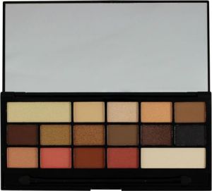 Makeup Revolution I Heart Make Up Palette Zestaw cieni do powiek Chocolate Vice (16 kolorów) 22g 2