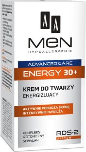 AA Men Adventure Care Krem do twarzy Energy 30+ energizujący 50ml 1