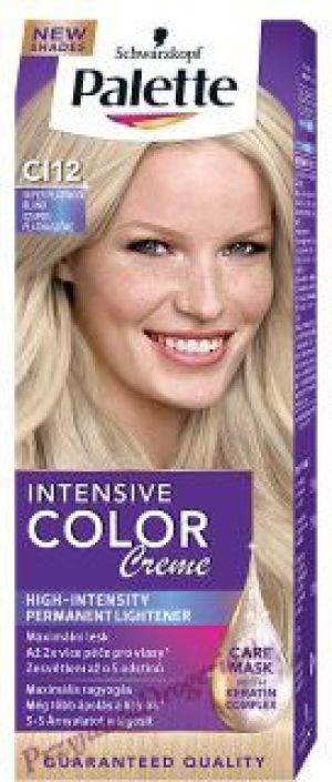 Schwarzkopf PALETTE INTENS CREME CI12 - superplatynowy blond 1