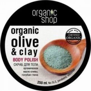 Organic Shop Peeling do ciała Niebieska Glinka 250ml 1