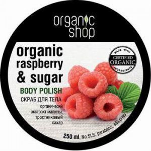 Organic Shop Peeling do ciała Malinowy Krem 250 ml 1