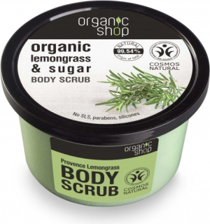 Organic Shop Peeling do ciała Trawa cytrynowa i cukier 250 ml 1