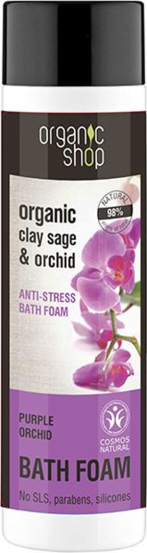 Organic Shop Płyn do kąpieli Antystresowy Purpurowa Orchidea BDIH 500 ml 1