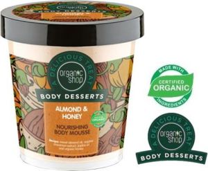 Organic Shop Body Desserts Mus do ciała Almond & Heney Milk 450 ml 1