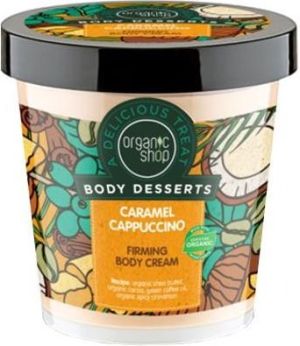 Organic Shop Body Desserts Krem do ciała ujędrniający Caramel Cappuccino 450 ml 1