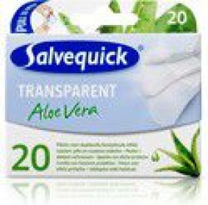 Salvequick  Plastry Aloe Vera Transparentne 1 op.-20szt 1