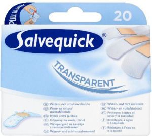 Salvequick  Plastry Transparentne 1op.-20 szt 1