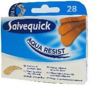 Salvequick  Plastry Aqua Resist wodoodporne 1op-28szt 1