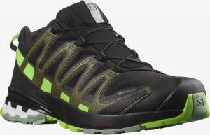 Buty trekkingowe męskie Salomon Buty męskie XA PRO 3D v8 GTX Black/Green Gecko r. 43 1/3 (L41447300) 3