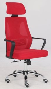 Krzesło biurowe Topeshop Nigel Czerwone 1