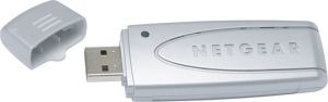 Karta sieciowa NETGEAR RangeMax 108Mbps 802.11g MIMO USB 2.0 (WPN111EE) 1
