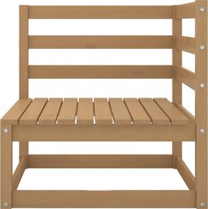 vidaXL 2-cz. zestaw wypoczynkowy do ogrodu, miodowy brąz, sosnowy 3