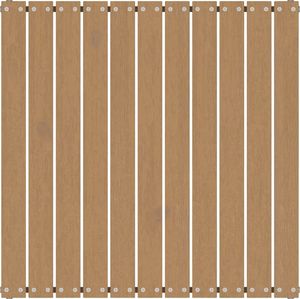 vidaXL Stołek ogrodowy, 70x70x30 cm, miodowy brąz, lite drewno sosnowe 3