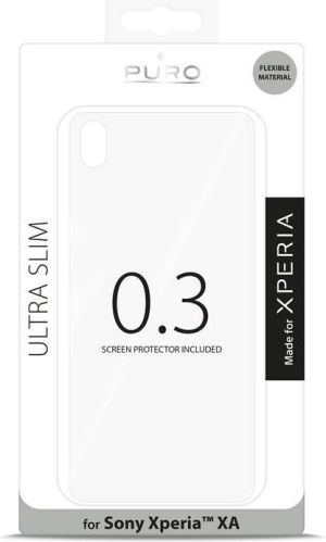 Puro Ultra Slim '0.3' Cover MFX Zestaw etui + folia na ekran Sony Xperia XA 5' (SYXXA03TR) 2