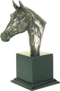 Veronese Rzeźba Koń, Głowa Konia Na Postumencie Genesis (gn05896a4) 1