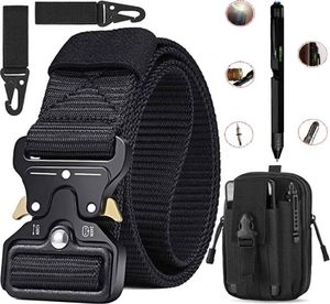 Special Replicas Zestaw P-1 pasek taktyczny, saszetka, 2 uchwyty molle oraz długopis multitool 8w1 10