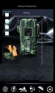 Special Replicas ZAPALNICZKA TAKTYCZNA SURVIVALOWA PLAZMA USB DK-317 1